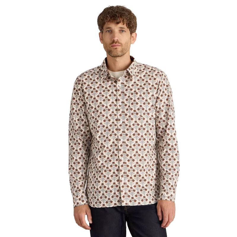 White Stuff Large Dandelion Printed Shirt image number 0